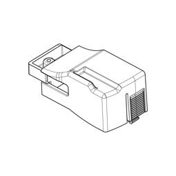 end cap, top cover, door