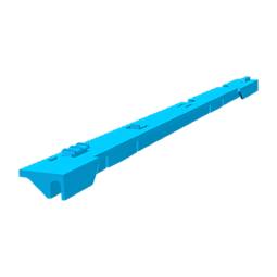 glass holder, top oven, left