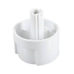 knob, gas oven, white