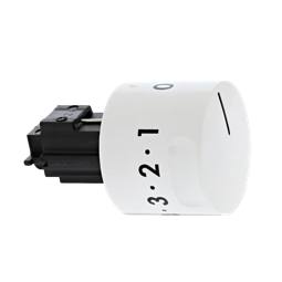 Knebel,doppelter Energieregler,weiss,(9-0)