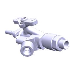 gas tap,triple crown burner,d=0.55