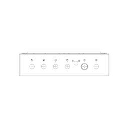 control panel, inox, 50cm,6K