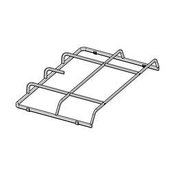 grid, pan support, left