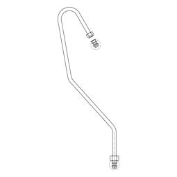 gas pipe, auxiliary, front