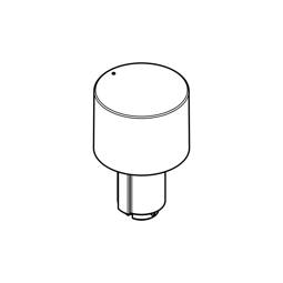 knob, function, black, 6+0, TO