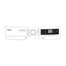 control panel, white, Zanussi
