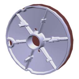 assembly, crown, burner top