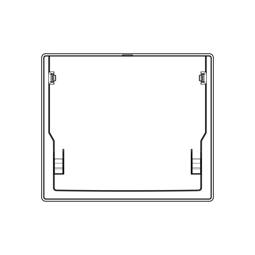 kåpa fläkt-, Husqvarna, 7820, 167x143.5mm