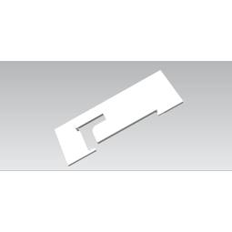 cover, hinge, right, 7802, 124.8x42mm
