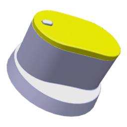 knob, inox