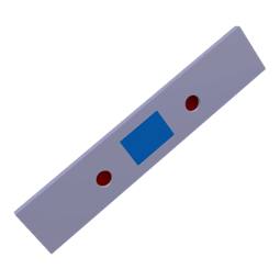 BEDIENBLENDE,INOX,60CM,LUX,2K