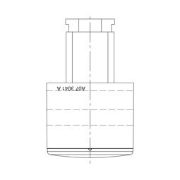 KNEBEL,FUNKTIONEN,INOX,9+0,PIP