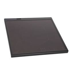 cooking top with frame, black, 596x600mm