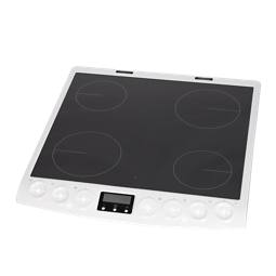 cooking top with frame,white,60cm