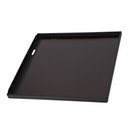 GLASPLATTE MIT RAHMEN,SCHWARZ,