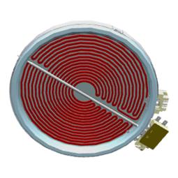 radiátor, dvojitý, 210/120,400V,2200W