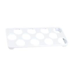 Egg holder, white, 254.8x116.8mm