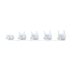 button set, white