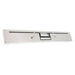 BEDIENBLENDE,INOX,60CM, SET, 2