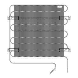 condenser, complete, 571x540mm