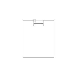 luckans ytterpanel, vit, Husqvarna, 60