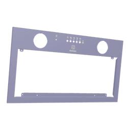 Frame, white, silkscreened