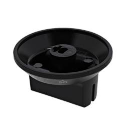 knob, thermostat, black, 0-275°C