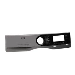 control panel, silver, AEG