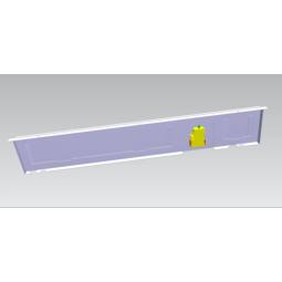panel glas-, topp, sats, 513,6x83