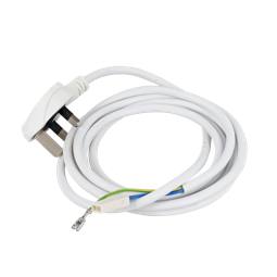 power cable, plastic, 2450mm,UK