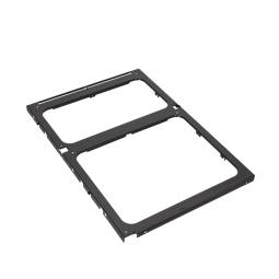 front panel, black