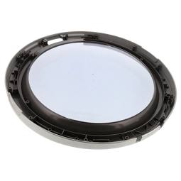 door frame,front,silver/black,Ø463,6mm