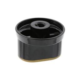 knob, black,
