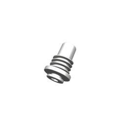 Pé regulável, frontal, 36.7x15mm