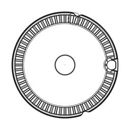 crown, large burner,
