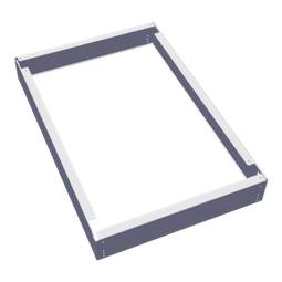 handle, door, white, 478mm