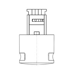 Drehgriff/Drehknopf,Energieregler,Edelstahl,1Zone