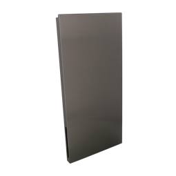 refrigerator door, assembly, black, 1212x595