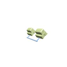 button set, white