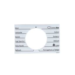 programme plate, knob, adhesive, IT