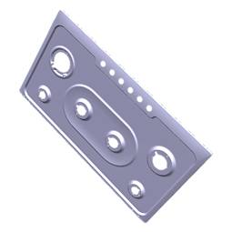 ARBEITSPLATTE,INOX,ELECTROLUX,