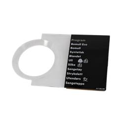 programme plate,knob,adhesive,NO