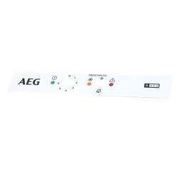 programme plate,AEG,7801,195x34mm