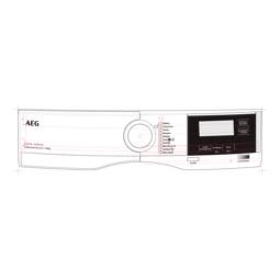control panel, white, AEG