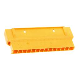 Stecker, orange, 14pol 1+2