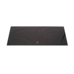 glass panel,upper,black,90cm ELX