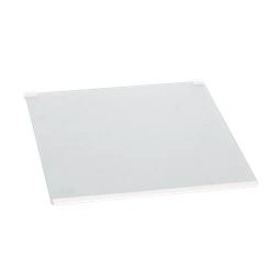 hylla glas-, komplett, neutral, 405x385mm