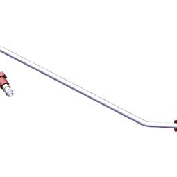 tubo gas,sinistro,bruciatore tripla corona