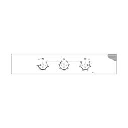 BEDIENBLENDE,INOX,60CM,3K