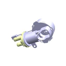 Pump, detergent dispenser,